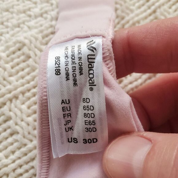 💗WACOAL💗 'How Perfect' Wire Free T-Shirt Bra - [30D in Pink] - Picture 8 of 11